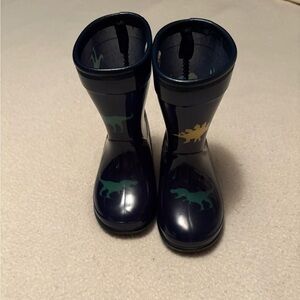 Carter's Blue Dinosaur Print Boots